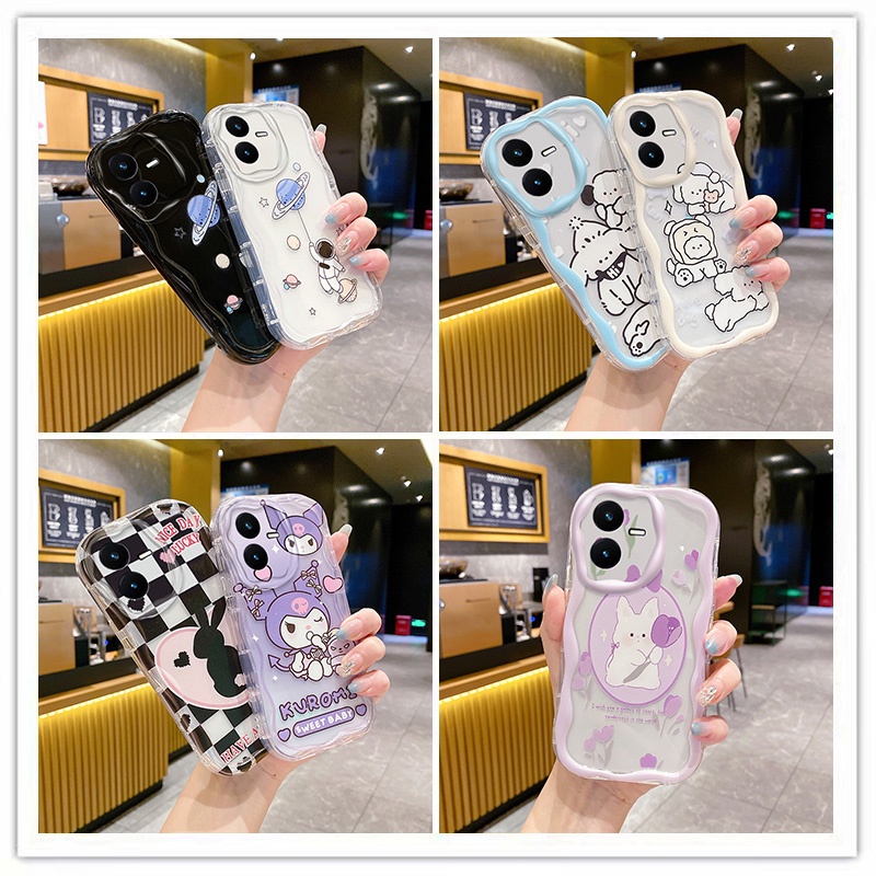 Ốp vivo y22 ốp lưng vivo y22s bảo vệ điện thoại chống rơi dạng hạt kem cho ốp lưng vivo y22s ốp lưng vivo y22