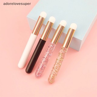 Ad1vn cọ môi đầu tròn cọ trang điểm cọ môi smudge cọ má hồng mini martijn