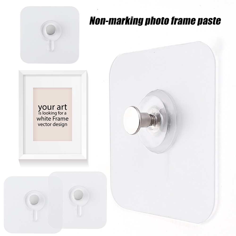 Nhà bếp không thấm nước móc phòng tắm / punch-free screw stickers wall picture hook / hook strong ad