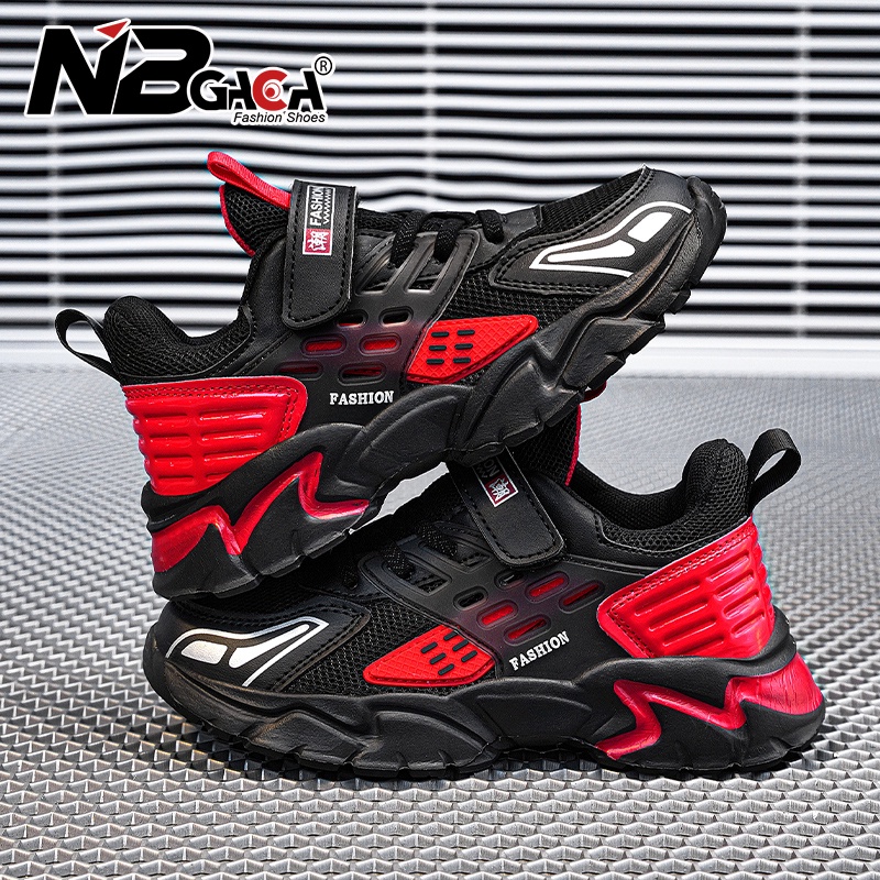 All seasons kids sneakers sport shoes for boys fashion running shoes da trẻ em lưới thoáng khí giày thường cô gái giày tennis