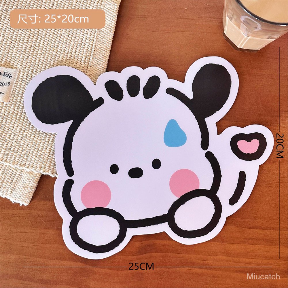 Miếng Lót Chuột Máy Tính Chống Trượt Hình Chú Chó Hoạt Hình Dễ Thương