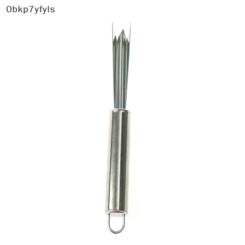 OB thép không gỉ trái cây dứa Peeler cắt dụng cụ nhà bếp dứa Slicer LS