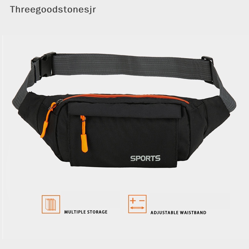 Tgs thời trang nam nhiều màu túi thắt lưng không thấm nước túi chạy thể thao ngoài trời túi thắt lưng cưỡi điện thoại di động fanny pack túi tập thể dục jr
