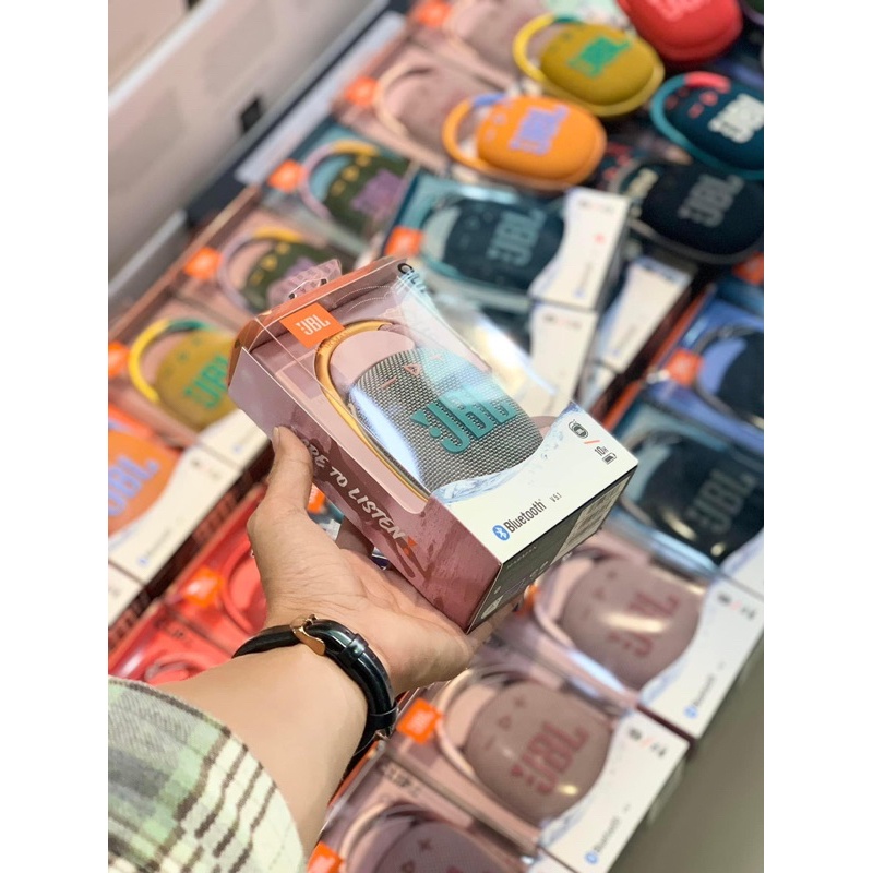 New - Fullbox Siêu Phẩm Loa Bluetooth không dây JBL-Clip 4 hàng chính hãng