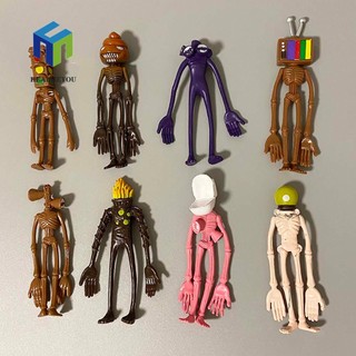 Set 8 mô hình PVC kiểu Anime Siren Head Figuals độc đáo