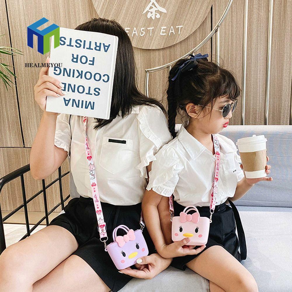 Túi Đeo Chéo Hình Hoạt Hình Đựng Son Môi / Tiền Xu / Son Môi Dành Cho Bé Gái