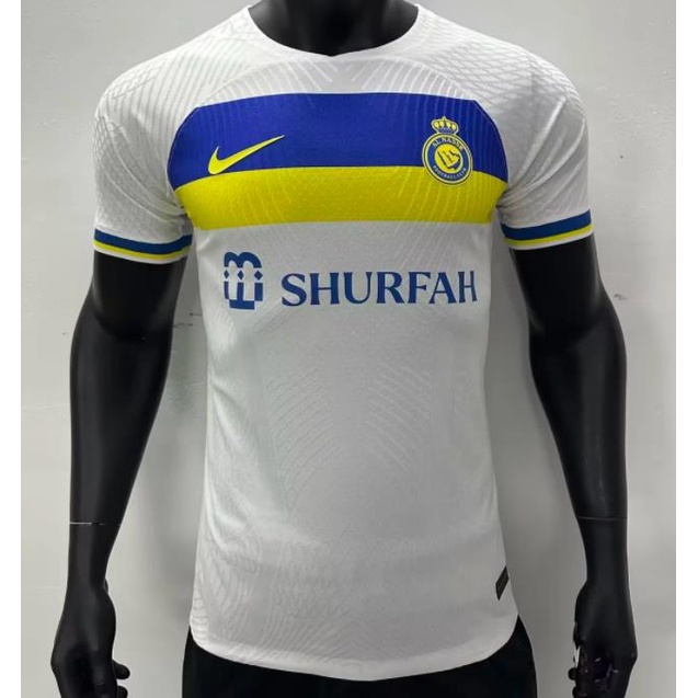 Phiên bản cầu thủ 2023/24 al-nassr jersey fc trang chủ cr7 jersey bóng đá nam ronaldo jersey