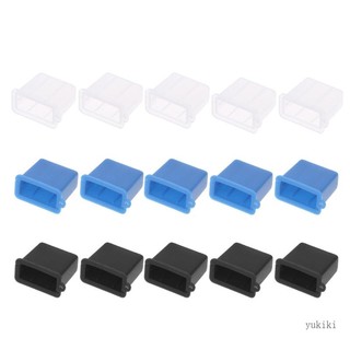 Kiki 5pcs usb type a male anti-dust plug stopper cap cover protector