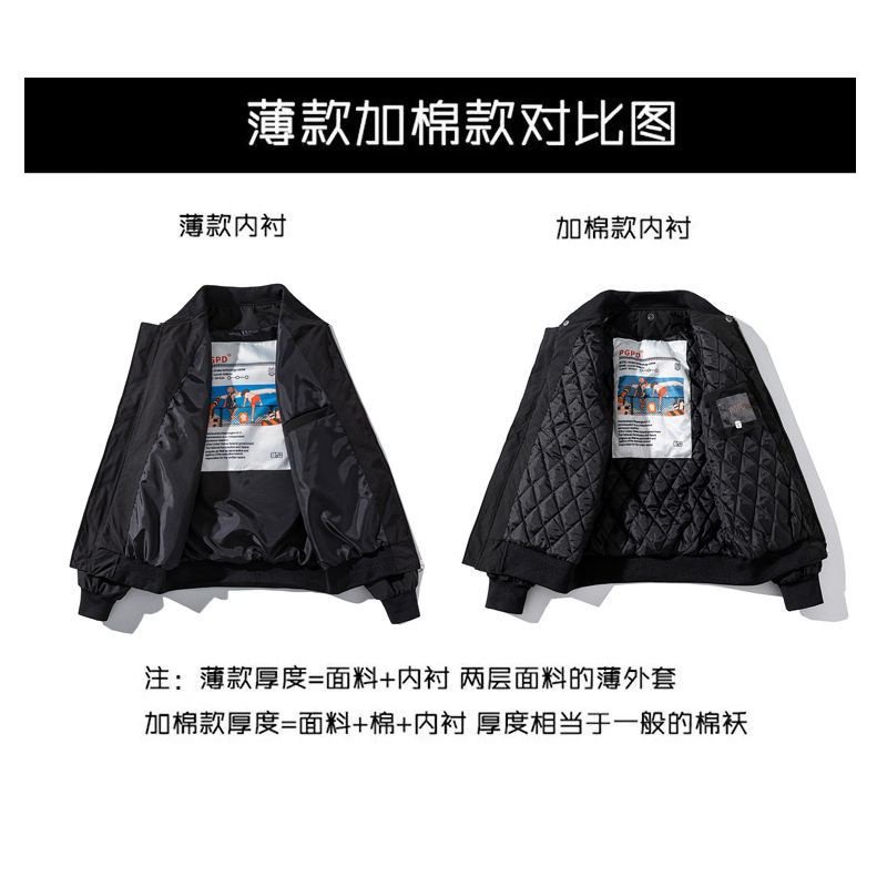 Áo Khoác Bóng Chày Dày Dặn Air Force Shawn Yue Pilot MA1 Thời Trang Thu Đông Dành Cho Cặp Đôi