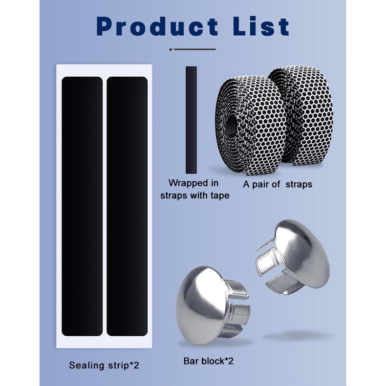 Anti-slip Silicone Xe Đạp Tay Lái Miếng Dán Phụ Kiện Tay Lái Xe Đạp