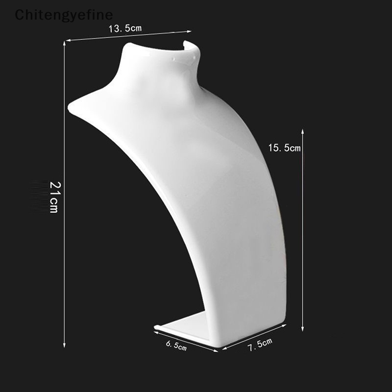 Ctye 4 màu acrylic hình nộm vòng cổ trang sức giá đỡ trưng bày bông tai kệ trưng bày tốt