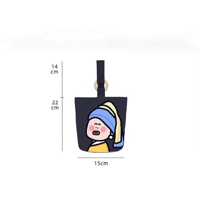 Dễ Thương Túi Xách Vải canvas Kiểu Hoạt Hình Ngộ Nghĩnh Đáng Yêu Cho Học Sinh