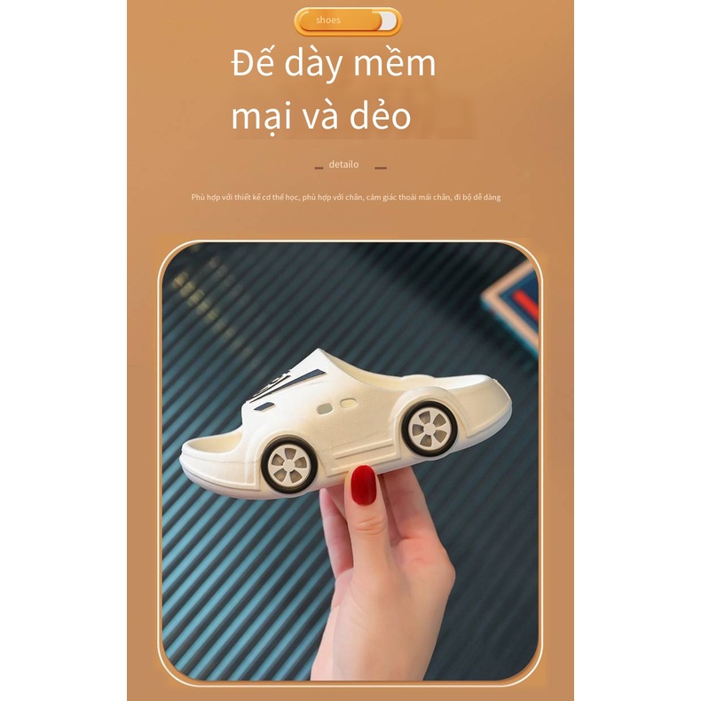 IKIDS Mẫu mới trẻ em trong nhà chống trượt phim hoạt hình phát sáng đáy mềm dép mát