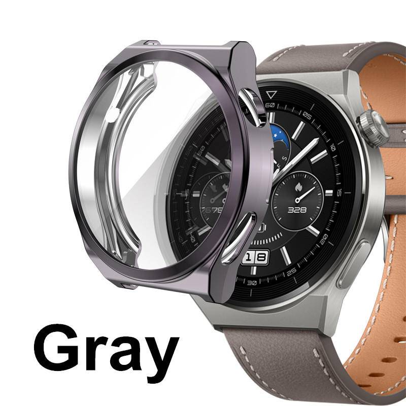 Bảo vệ màn hình vỏ đồng hồ tpu mềm cho huawei gt 3 2 pro 42mm 43mm 46mm gt2e