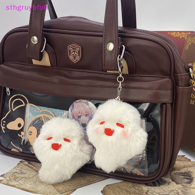 Sthb sáng tạo halloween ma sang trọng móc chìa khóa dễ thương búp bê nhồi bông mềm mại túi chìa khóa ô tô treo mặt dây chuyền cho trẻ em quà tặng vn