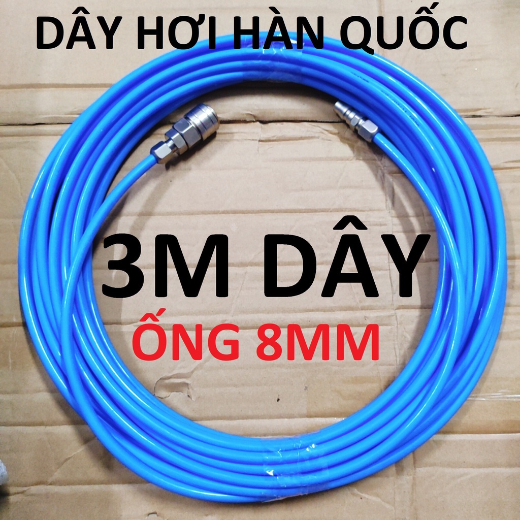 Combo dây hơi hàn quốc Pusan và khớp nối Japan Hàng Nhập Khẩu