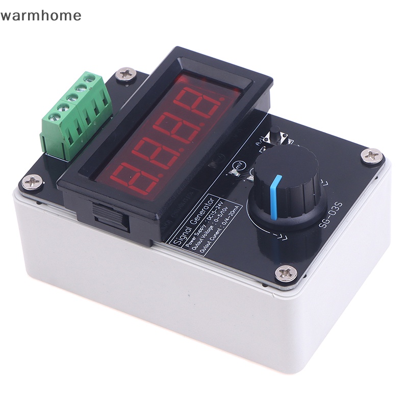 Warmhome digital 4-20ma 0-10v bộ tạo tín hiệu điện áp 0-20ma bộ phát dòng điện profess rft