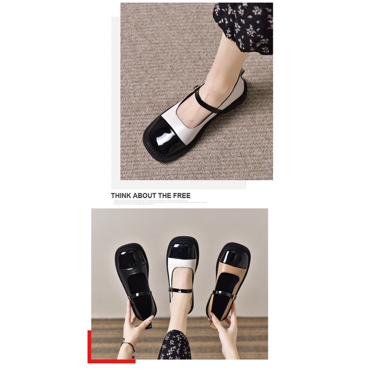 UOUO  Giày Sandal Cao Gót Mũi Tròn Đế Dày Chống Thấm Nước Cho Búp Bê Barbie Thời trang fashion ins Chic B28G01X 37Z230910