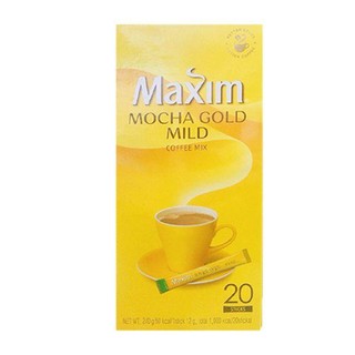 Cà phê sữa hòa tan Maxim Mocha Hàn Quốc 20 gói