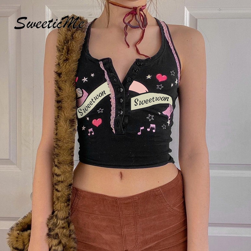 Áo Tank Top Eo Cao Ôm Dáng Màu Tương Phản Thời Trang 2023 Cho Nữ