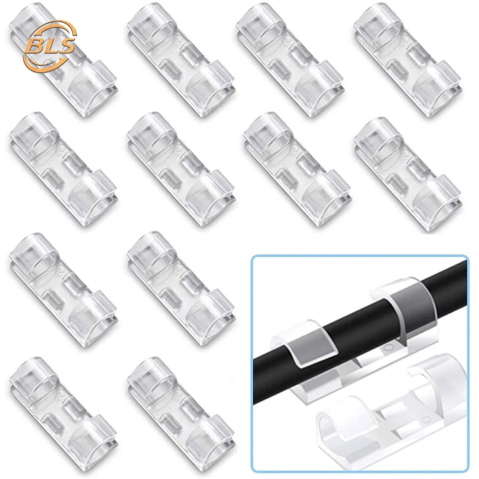 Giá Đỡ Cố Định Dây Cáp / Tai Nghe USB Tự Dính Tiện Lợi