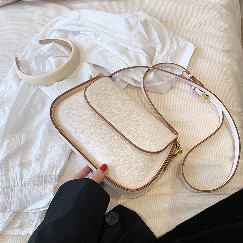 Túi Đeo Chéo Hình Vuông Cỡ Nhỏ Phối Màu Thời Trang Chất Lượng Cao Cho Nữ