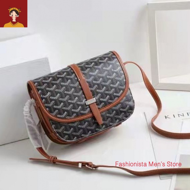 Goyard Túi Xách goyard goyard Gooya Đeo Vai Thanh Lịch Dễ Phối Đồ Phiên Bản Hàn Quốc Unisex Me