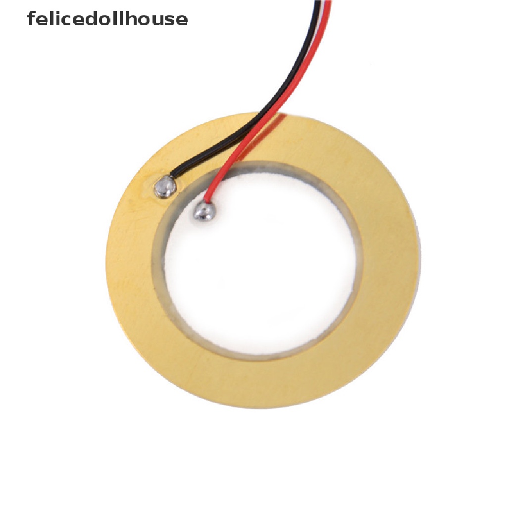 Set 10 Đĩa Cảm Biến Âm Thanh Piezo 35mm Kèm Dây Đồng Chuyên Dụng