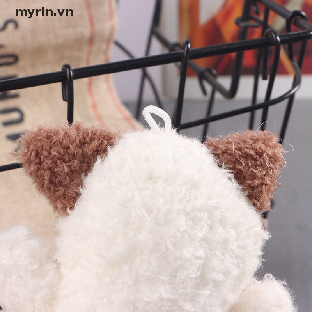 Móc Khóa Thỏ Nhồi Bông 9 * 10cm Trang Trí Túi Xách