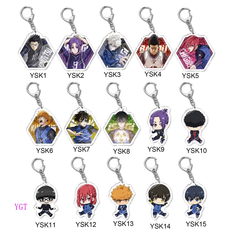 Ygt Móc Chìa Khóa Bằng Acrylic Hình Anime Nhật Bản Dành Cho Nam Nữ