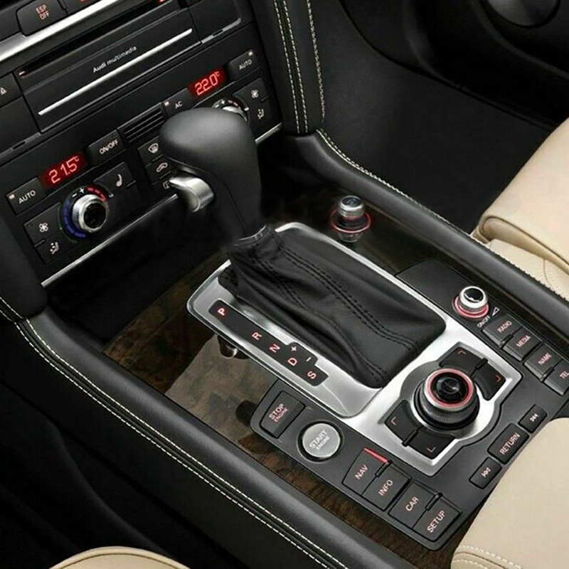 Khung Giữ Núm Gạt Cần Số Cho AUDI A6 C6 AVANT Allroad Quattro 4F0864260Phụ Kiện Trang Trí Xinh Xắn Chất Lượng