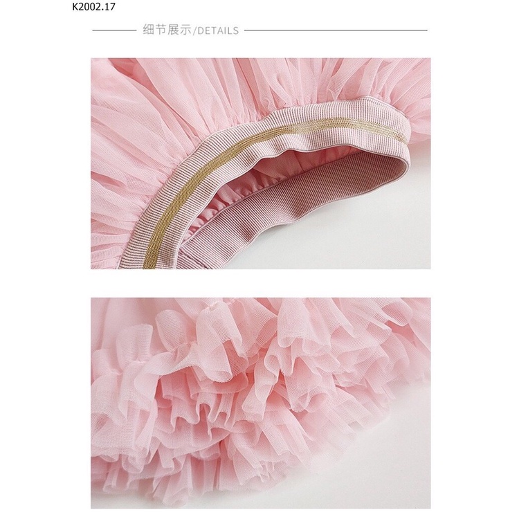 Chân váy voan công chúa