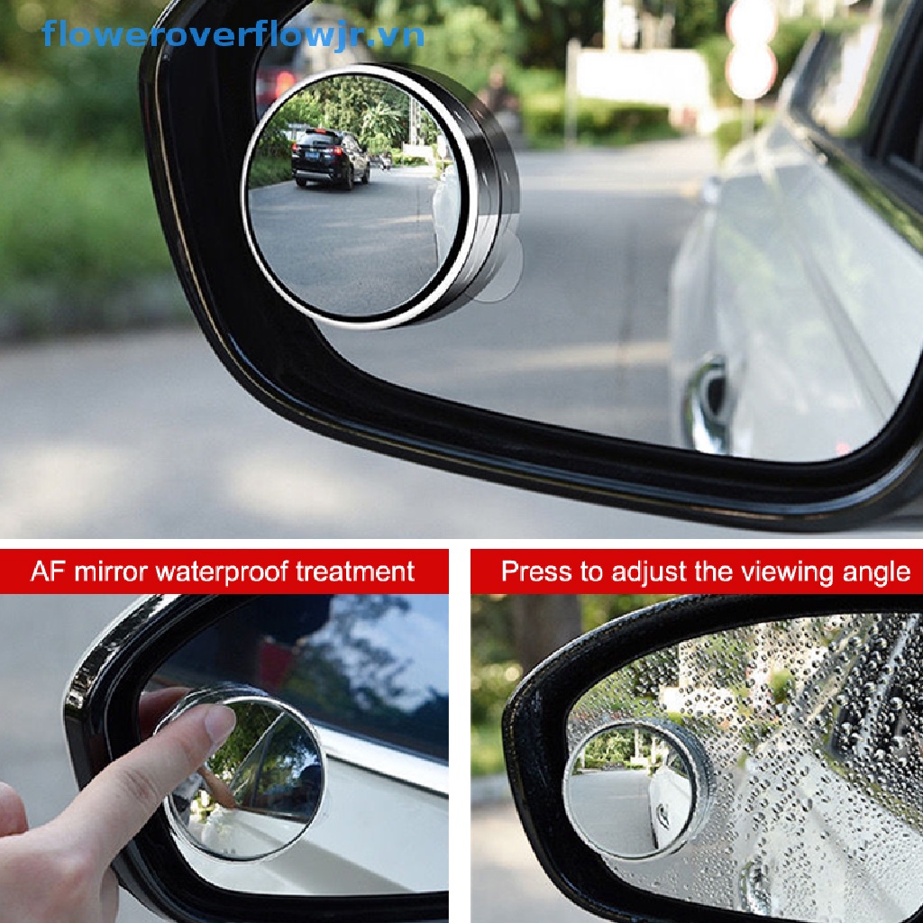 1 Cặp Gương Chiếu Hậu Xoay 360 Độ Có Giác Hút Chuyên Dụng Cho Xe Hơi