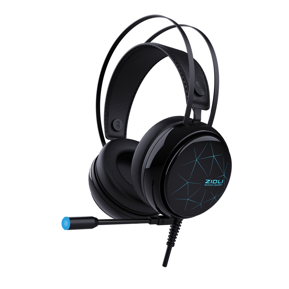 Tai nghe chụp tai Gaming ZIDLI ZH12S, Âm thanh 7.1, LED RGB - Hàng Chính Hãng