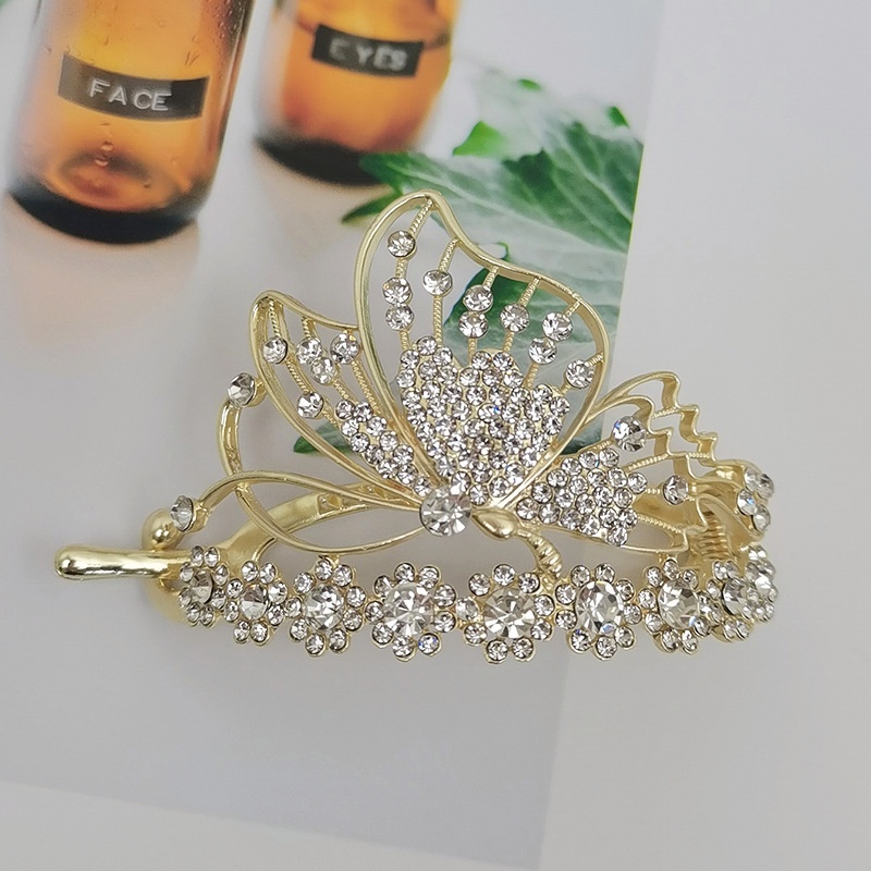 Kẹp TóC HìNh Đuôi Cá ĐíNh NgọC Trai Giả ThờI Trang Cho Nữ