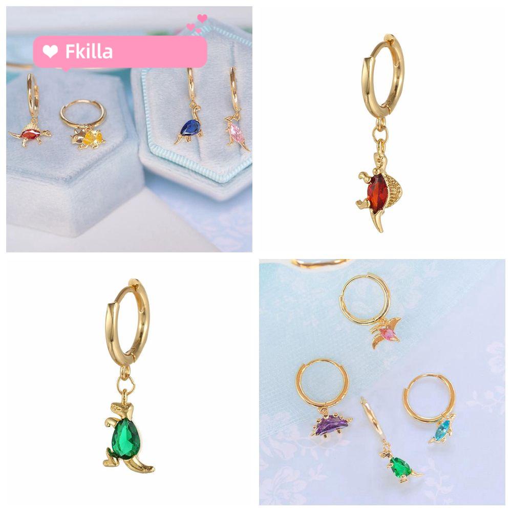 Set 5 Đôi Khuyên Tai Hình Gorilla5 Thời Trang Cho Nữ
