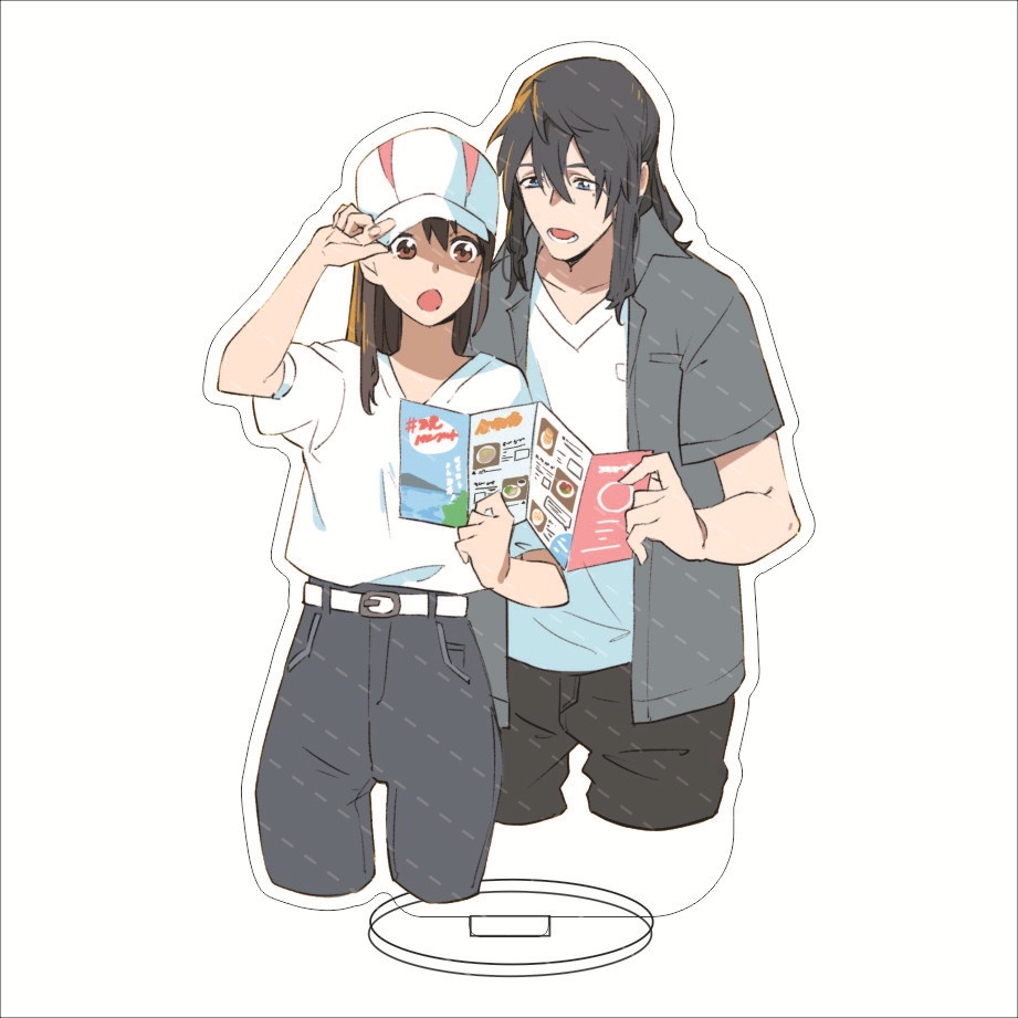 Giá Đỡ Mô Hình Nhân Vật Anime Iwato Munakata no Tojimari Bằng Acrylic
