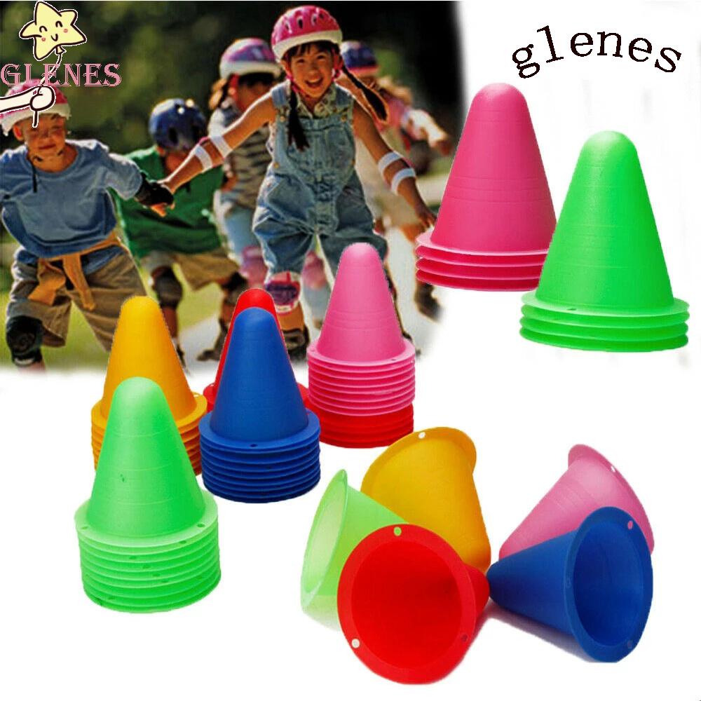 Set 20 phụ kiện đánh dấu vị trí giày trượt patin bền bỉ nhiều màu sắc