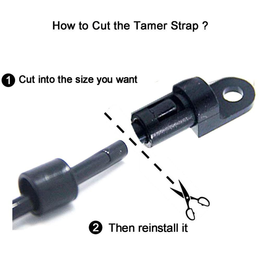 MAYSHOW Dây Buộc Mái Chèo Thuyền Kayak Màu Đen