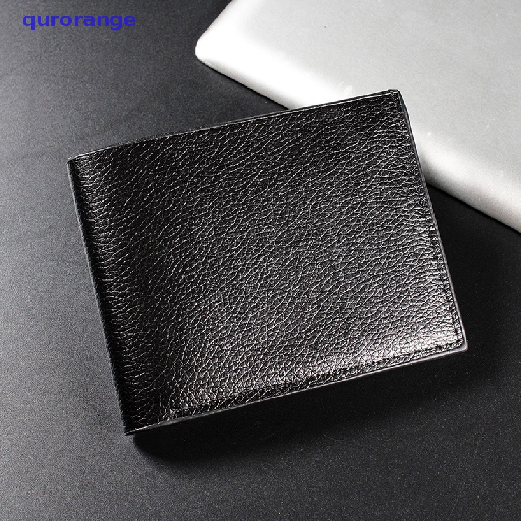 Ví Da Bò Thật Cao Cấp Màu Đen Walet Portefeuille Homme Rrh Cho Nam