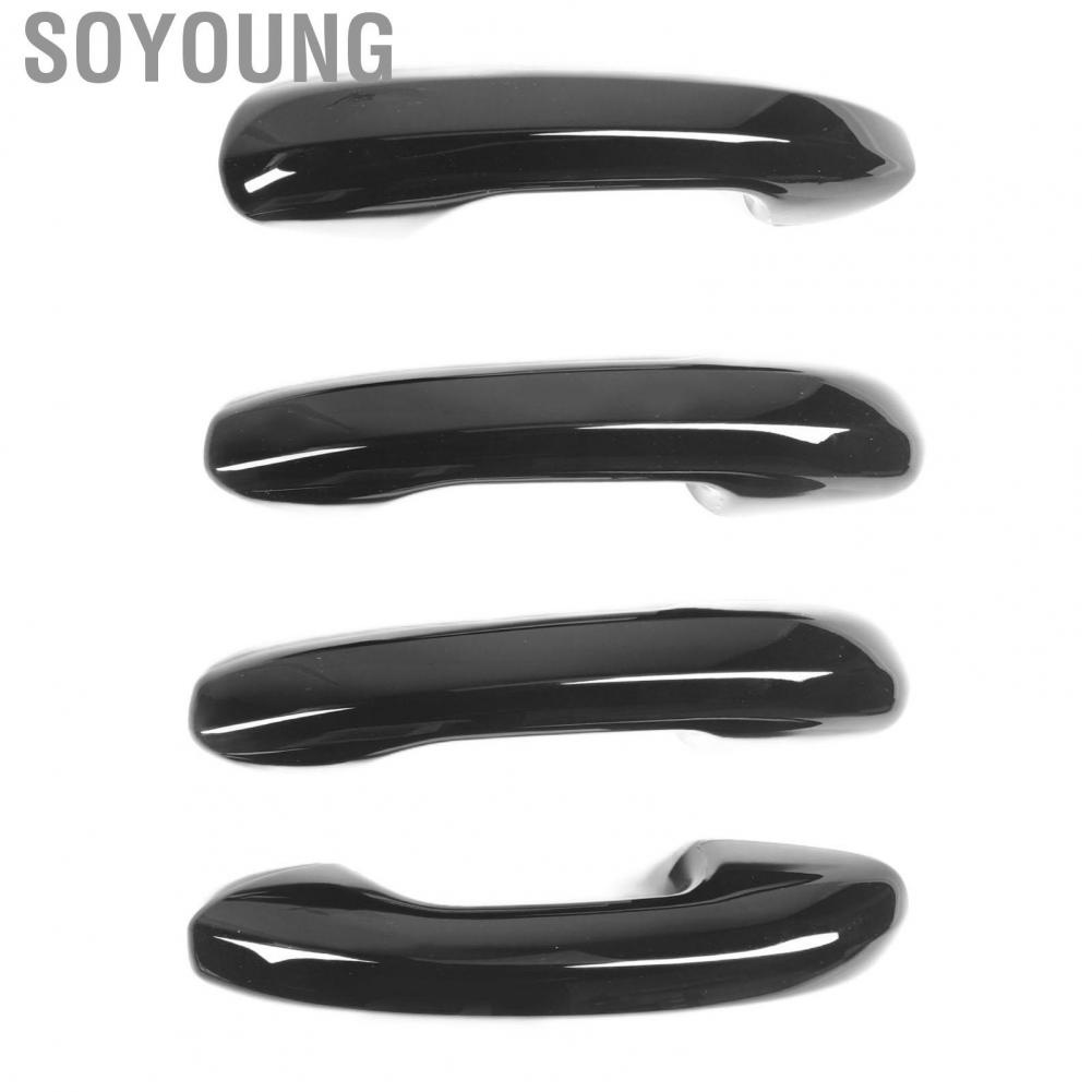 Soyoung Outer Door Handle Trim  Great Hand Feeling Car Exterior Cover Long Lasting Anti Aging Scratch Resistant ABS for C‑class W206 2022 and Up