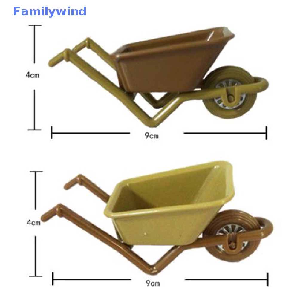 Set 3 Mô Hình Xe Nông Trại Tỉ Lệ 1: 12 Dùng Để Trang Trí Nhà Búp Bê