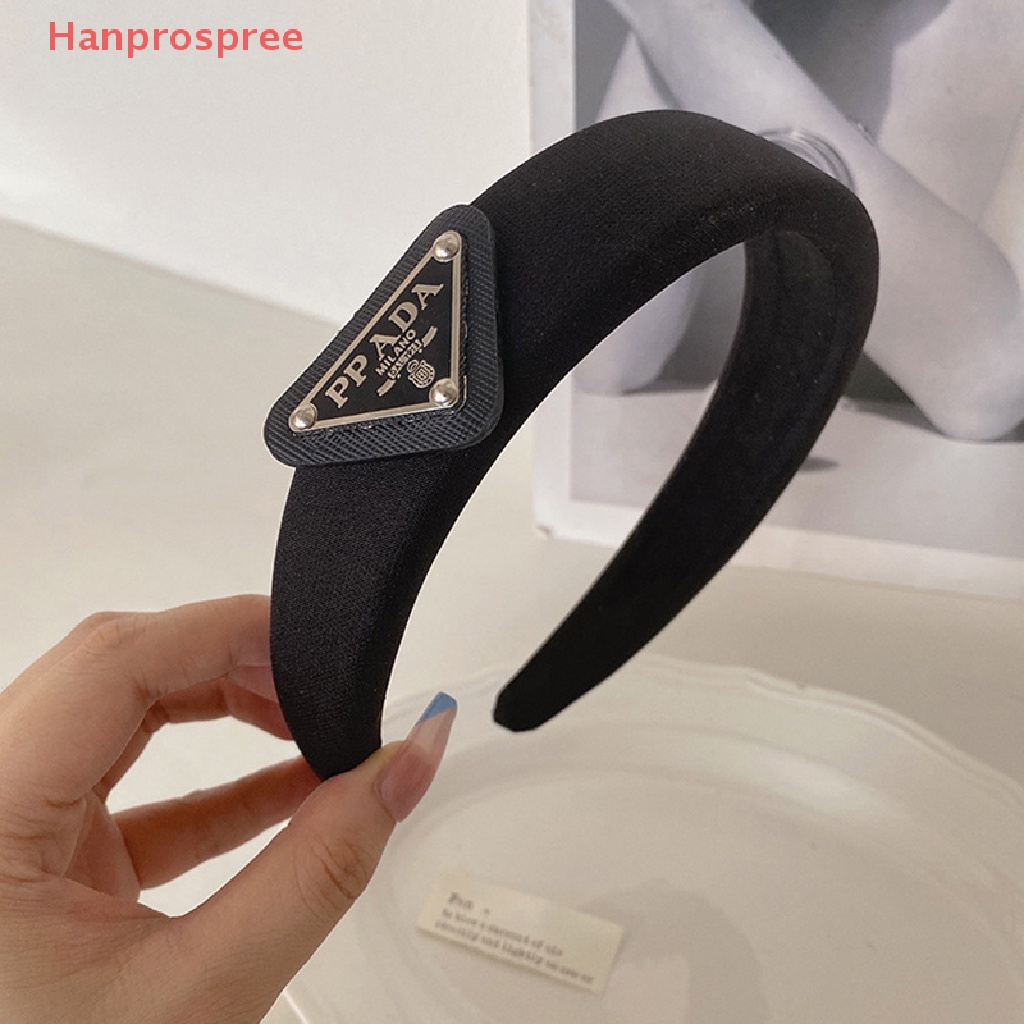 Băng Đô Cài Tóc Dày Dặn Màu Đen Phong Cách Pháp Cho Nữ