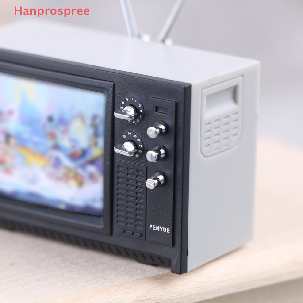 Hanprospree > Mô Hình TV Đồ Chơi Mini Phong Cách retro Trang Trí Nhà Búp Bê