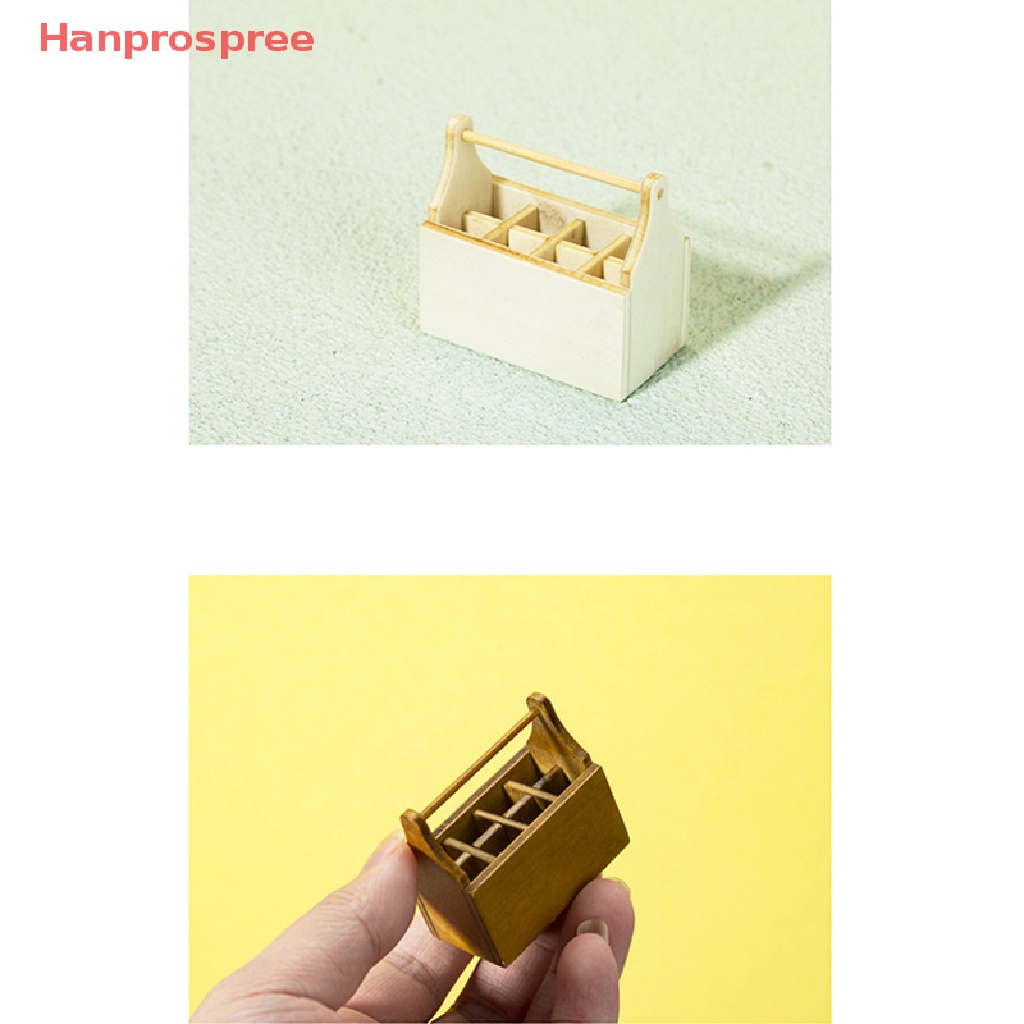 1 Hộp Đựng Dụng Cụ Sửa Chữa Mini 1: 12 Cho Nhà Búp Bê