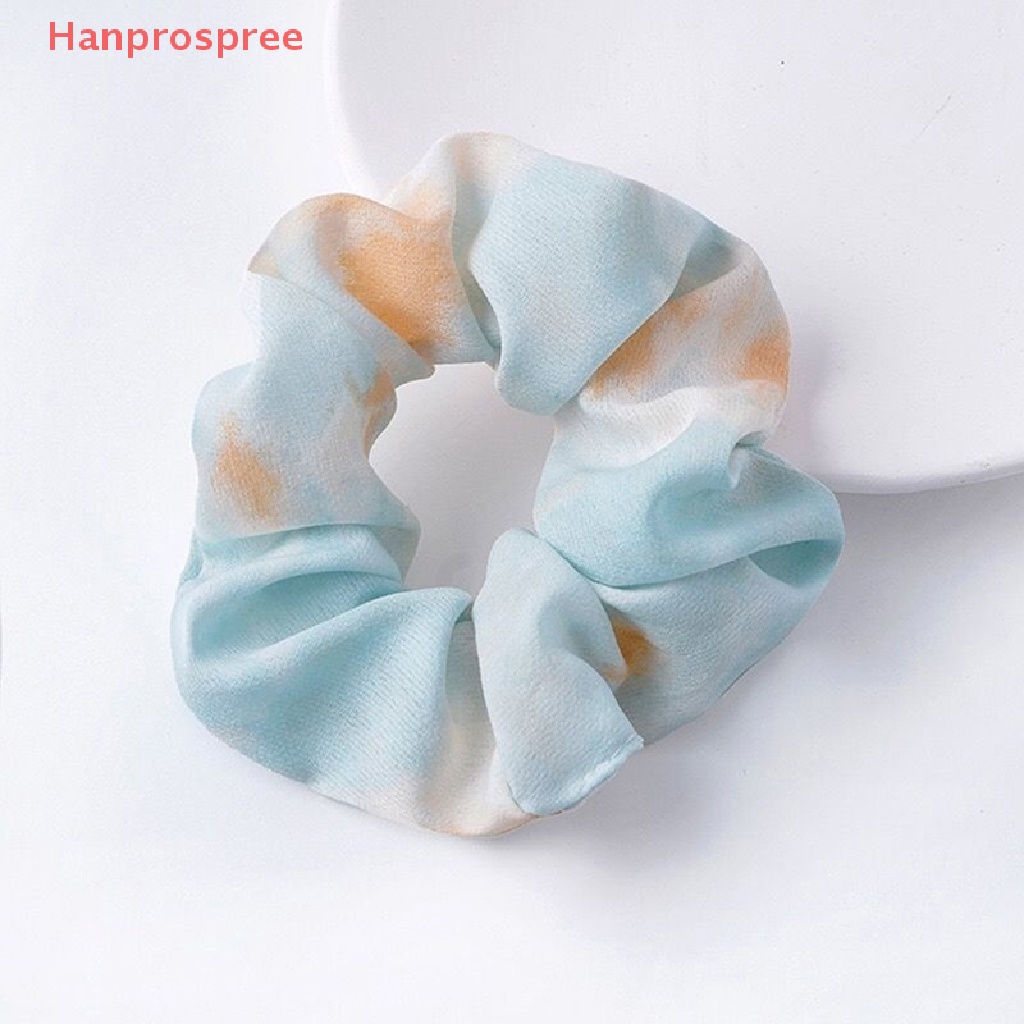 Dây Buộc Tóc Cao Su Co Giãn In Họa Tiết Trái Bơ / Hoa Dễ Thương Phong Cách Hàn Quốc Cho Nữ