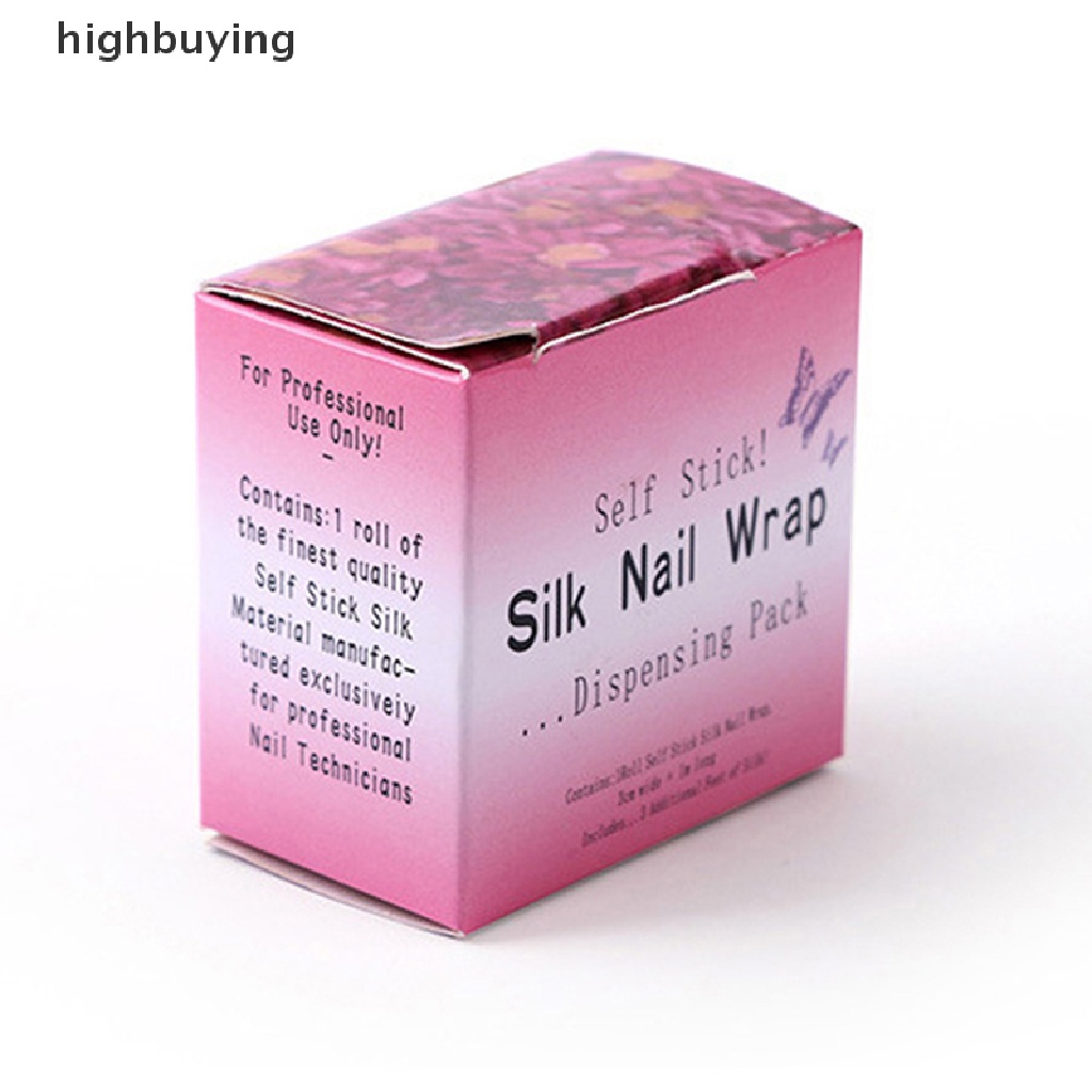 1 Cuộn Sợi Thủy Tinh Lụa UV Sửa Chữa Móng Tay