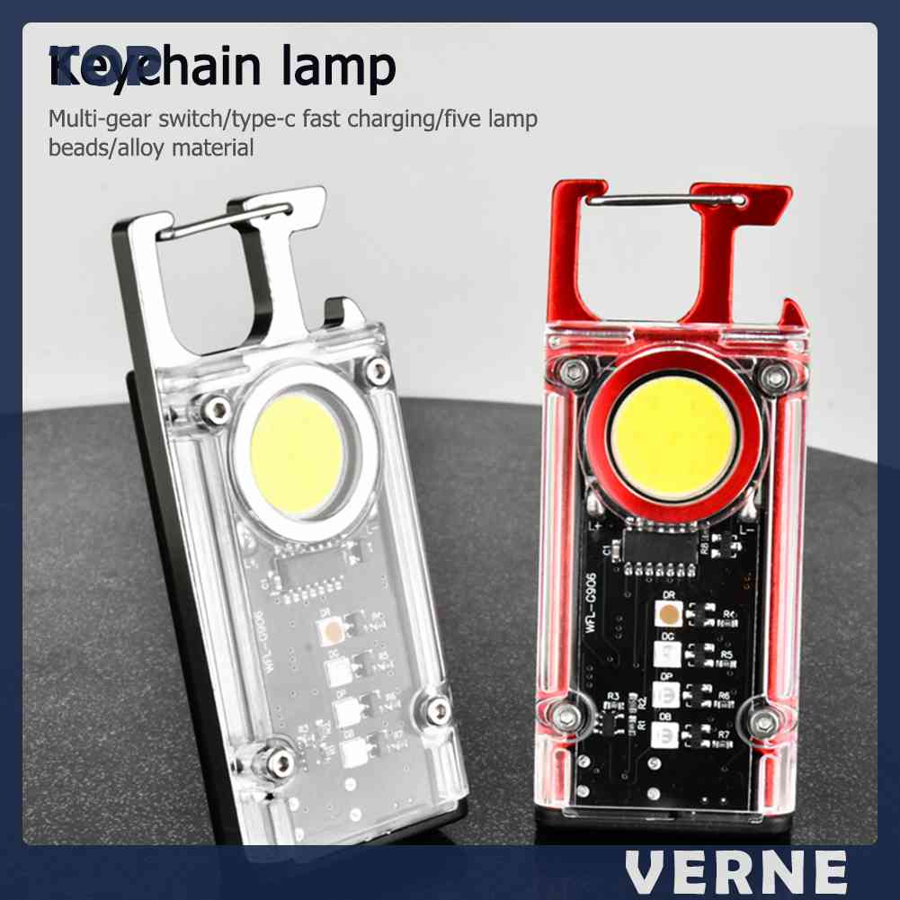 Đèn COB Cắm Trại &amp; Dụng Cụ Mở Nắp Chai 500LM