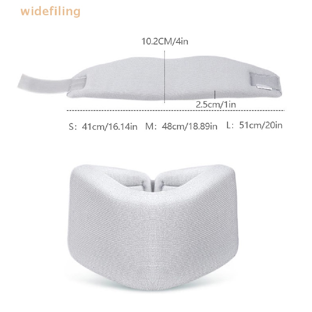 Đai Quấn Cổ Bản Rộng Hỗ Trợ Giảm Đau Điều Chỉnh Được Chuyên Nghiệp