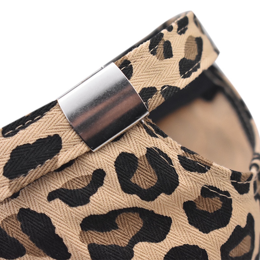 Mũ Lưỡi Trai Họa Tiết Da Báo Thời Trang Mới Cho Nam Nữ